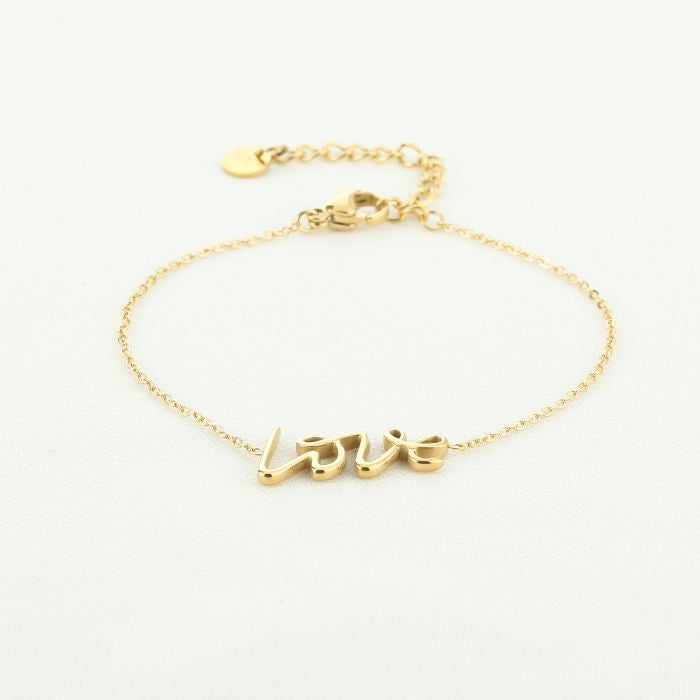 Armband Love Edelstahl