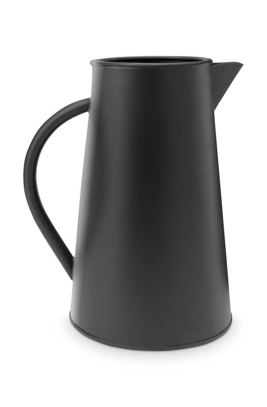 Krug schwatz Metall handarbeit