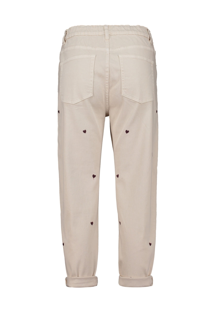 Jeans Herzen Blau