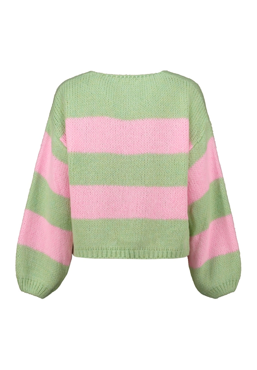 Strickjacke Schleife