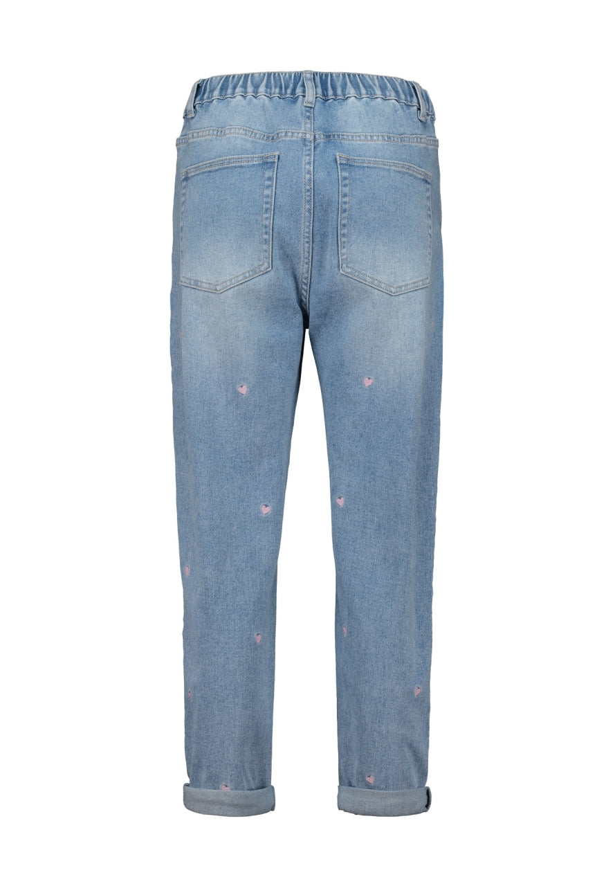 Jeans Herzen Rosa