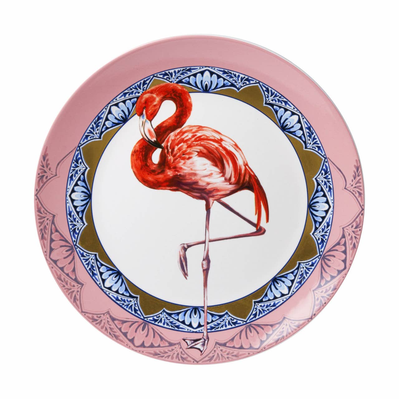 Wandteller Mandala Flamingo 31 cm