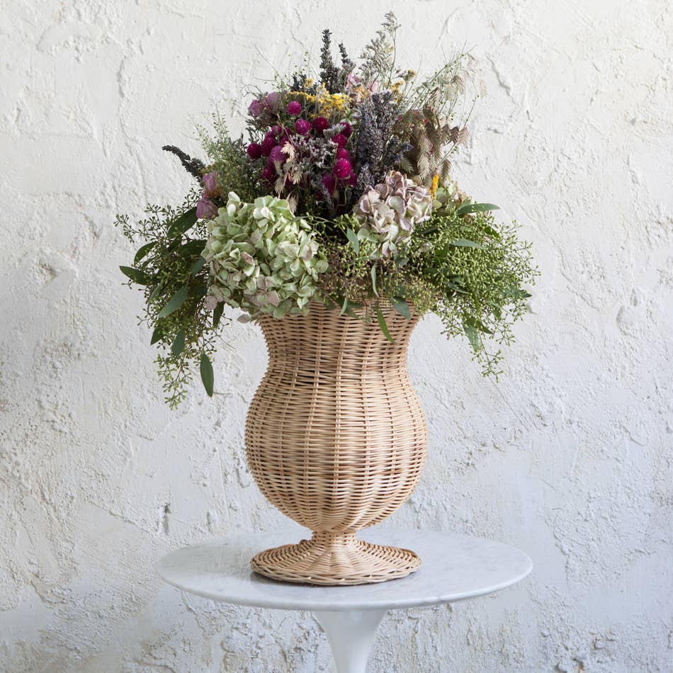 Rattanvase Olympia