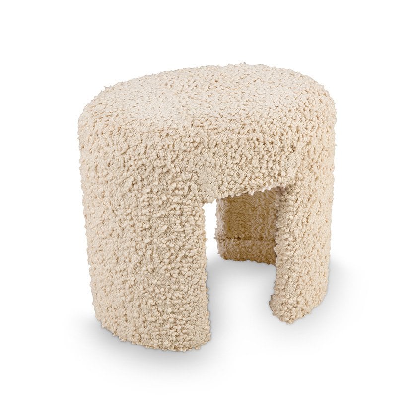 Side Bench Bouclé Small 50x35x45cm