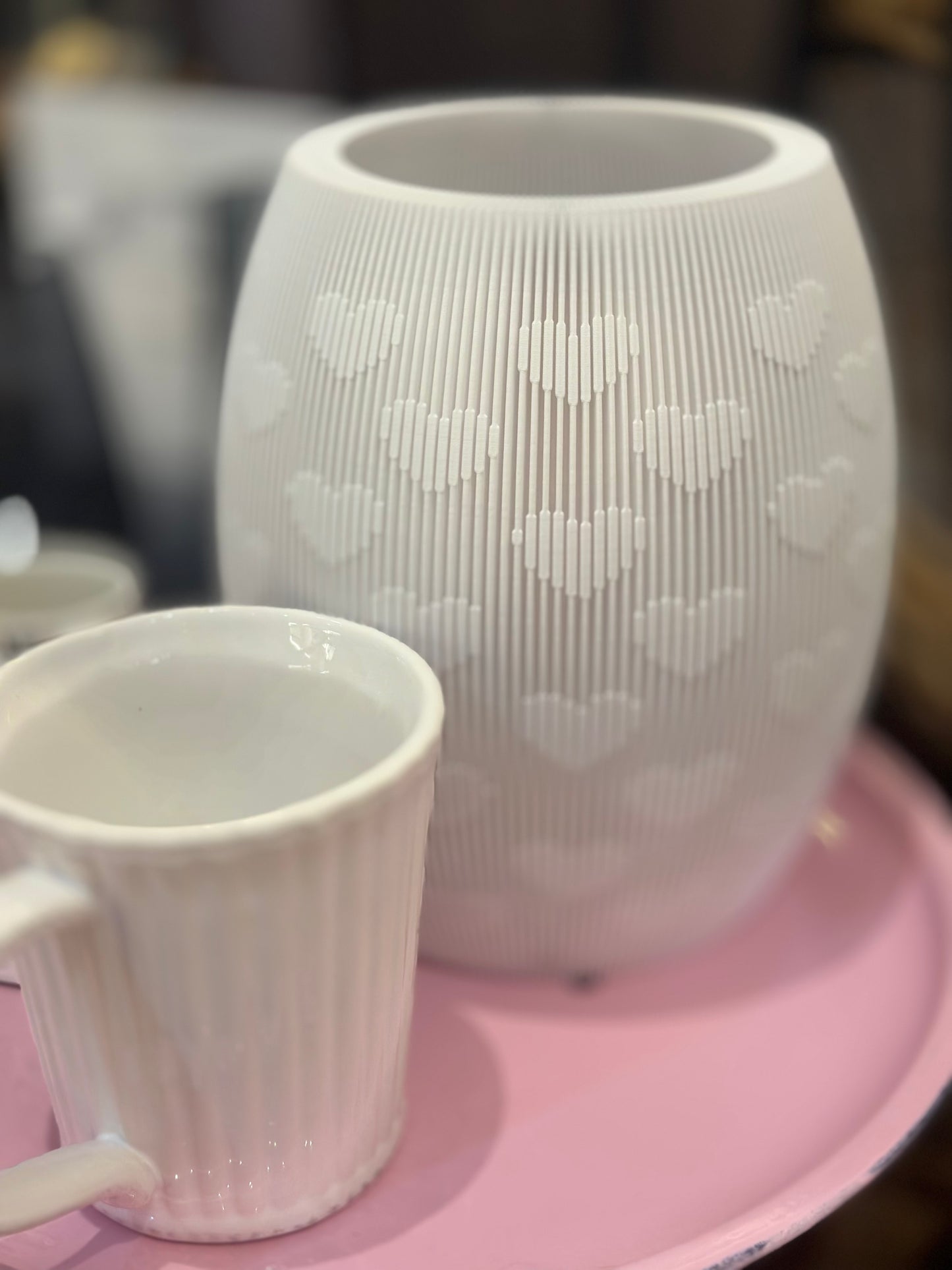 Vase Herz 3D-Druck