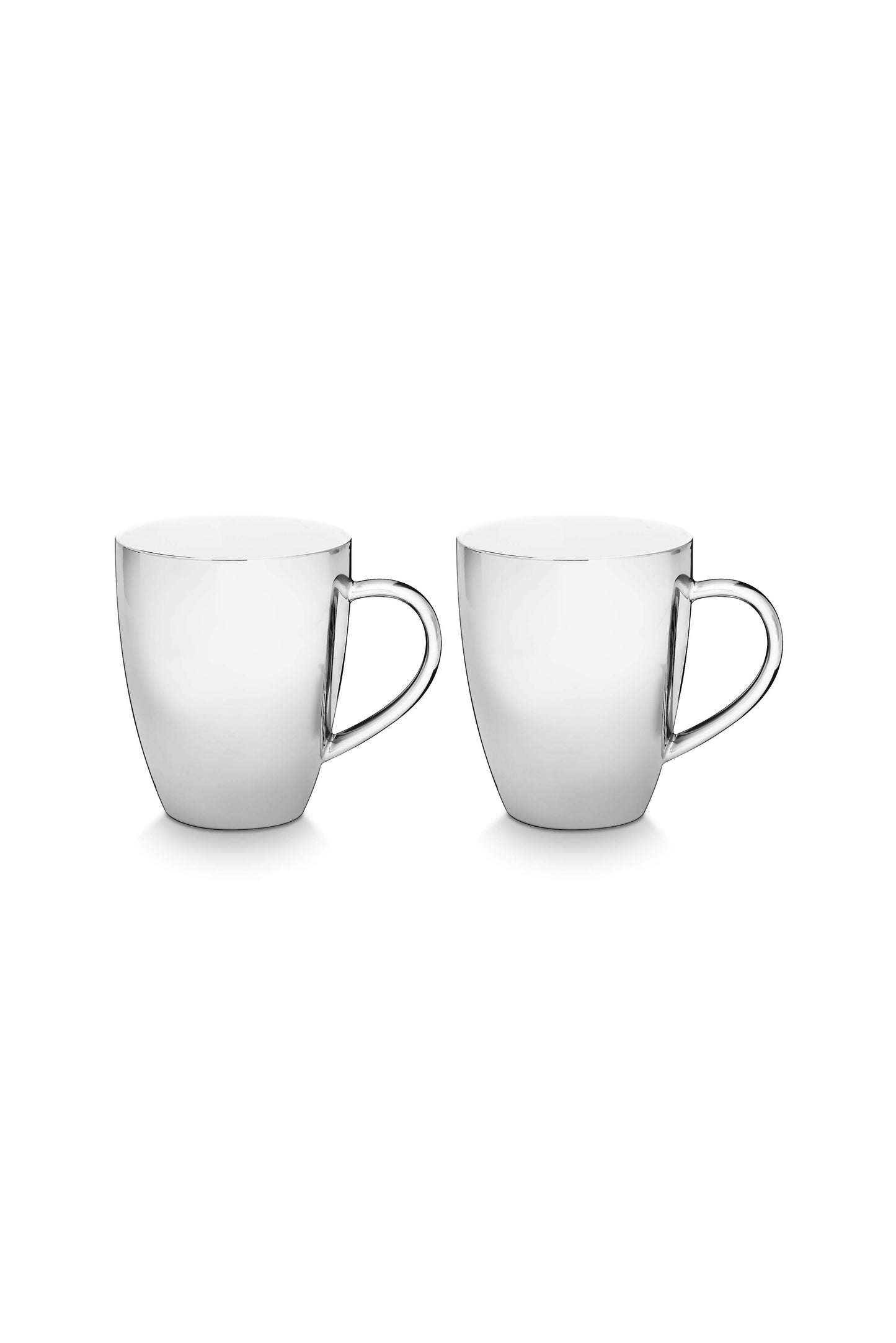 Becher Set 400ml Silber