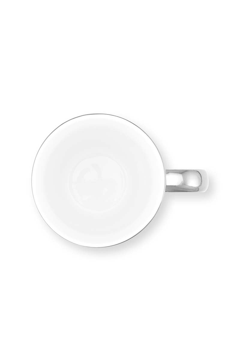 Becher Set 400ml Silber