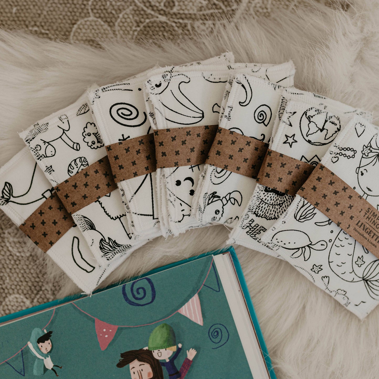 Waschbares Make-up-Entferner-Tuch „Kids“