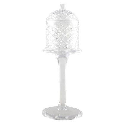 Standglas Bonbonglas mit Deckel 10x33cm