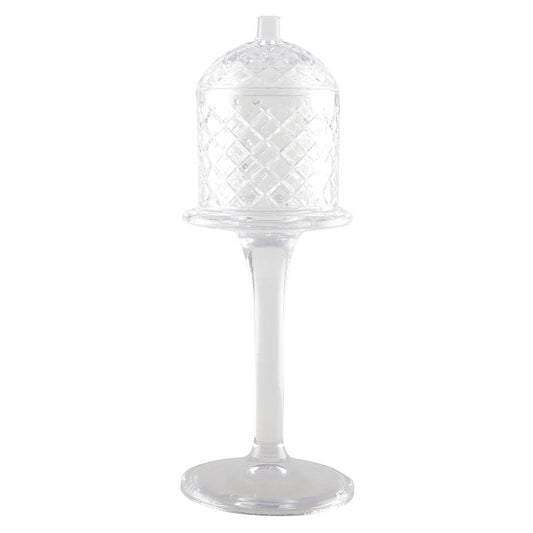 Standglas Bonbonglas mit Deckel 10x33cm