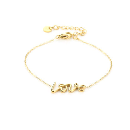 Armband Love Edelstahl