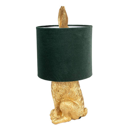 6LMC0099GOVGR Tischlampe Rabbit Ø 20x43 cm Goldfarben