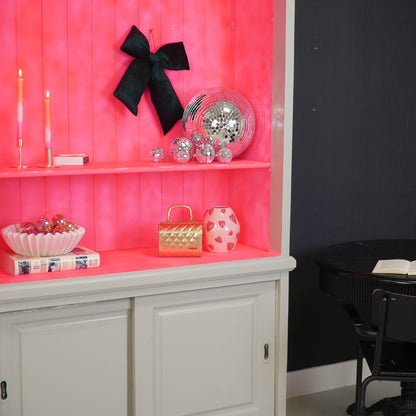 Weihnachtsdekoration - Schleife - Grün - Samt - 32x40cm