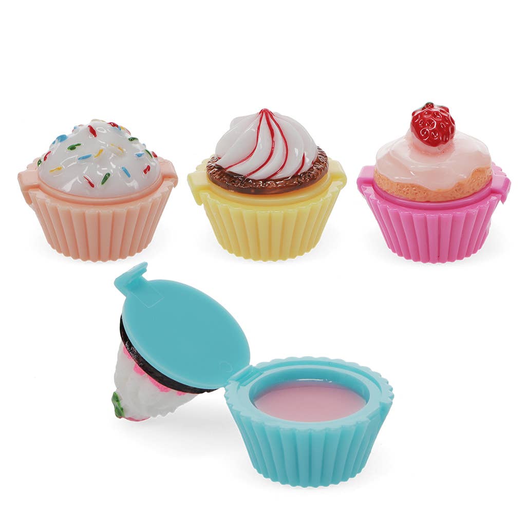 Mini-Lipgloss mit Beerenduft (sortiert) - Cupcake
