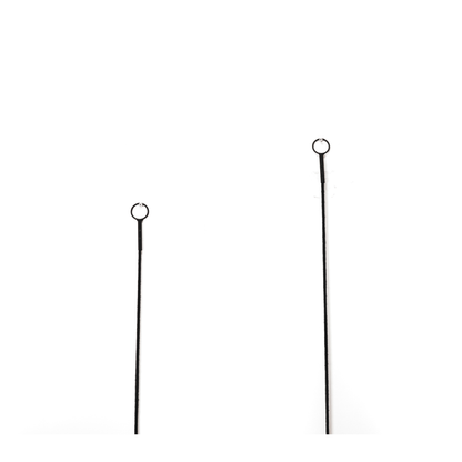 Spiegel - Runde Wandspiegel - Metall - Schwarz - 22x60|9x50cm