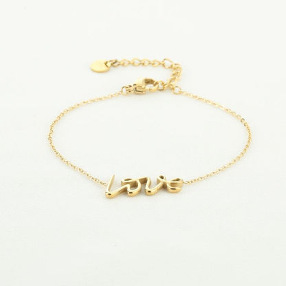 Armband Love Edelstahl
