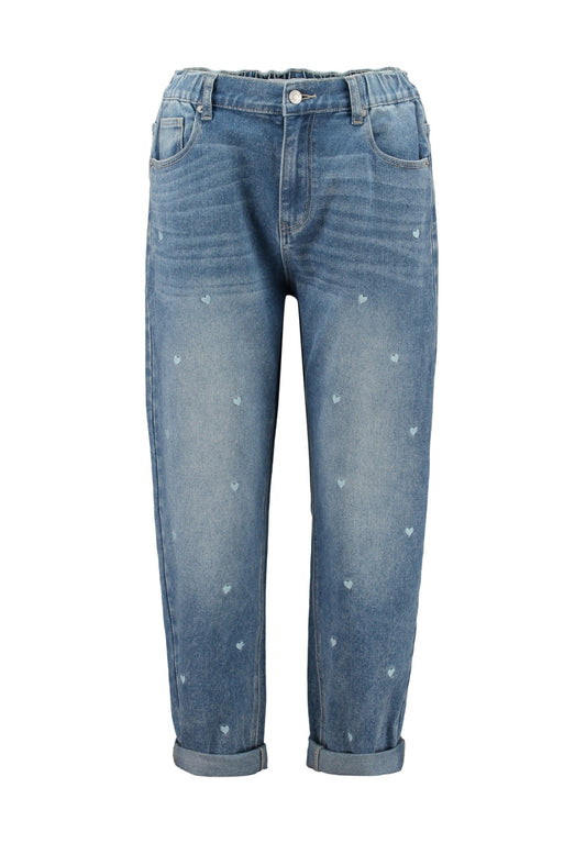 Jeans Herzen Rosa