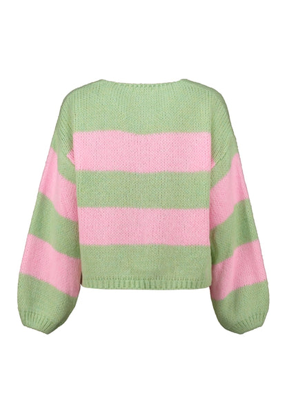 Strickjacke Schleife
