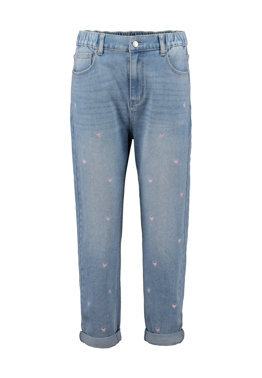 Jeans Herzen Rosa