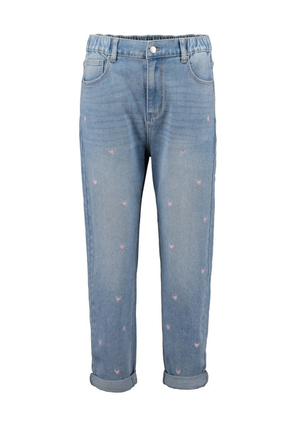 Jeans Herzen Rosa