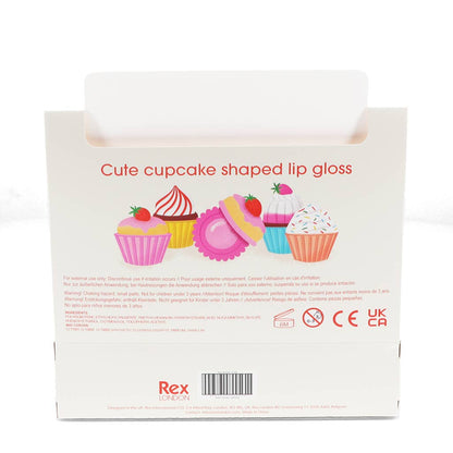 Mini-Lipgloss mit Beerenduft (sortiert) - Cupcake