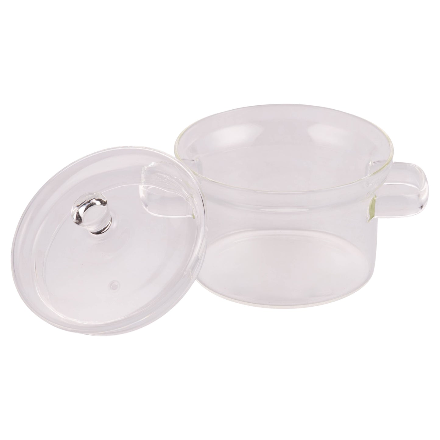 Glasbehälter mit Deckel aus Borosilikat 300ML