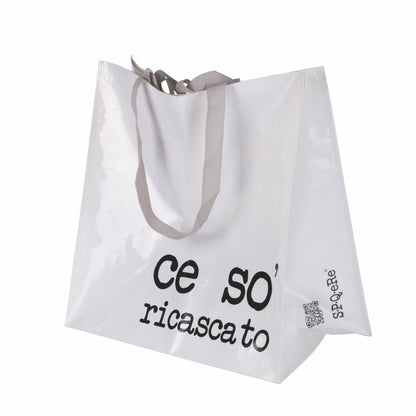 Spqere Weiße Shopper-Tasche 50x30x50CM