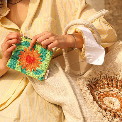 Handgemachte Tasche aus Indien