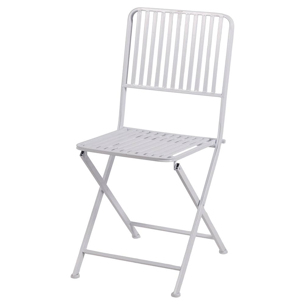 SPQERE SET TISCH MIT STÜHLEN WEISS METALL
