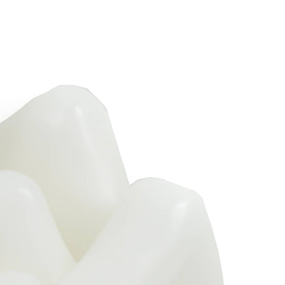 Kerze - Mittelfinger - Wachs - Weiß - 310 Gramm - 10x9x17 cm: White