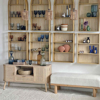 Visage transparentes Glas D8 H16,5 cm: Transparent