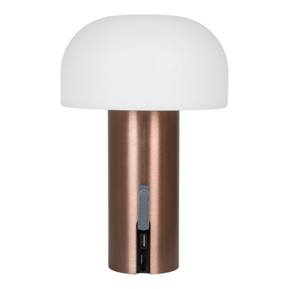 Soham LED-Lampe: PE, Stahl / Weißes/Kupfer