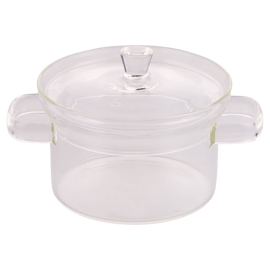 Glasbehälter mit Deckel aus Borosilikat 300ML