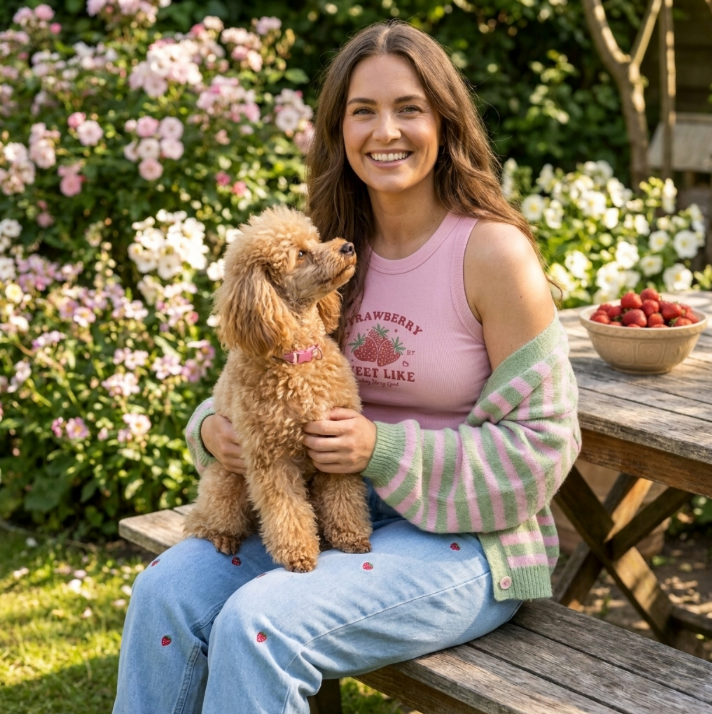 Erdbeeren Jeans
