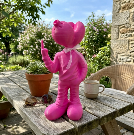 Pudel Mittelfinger XL