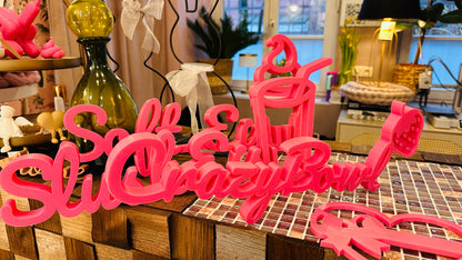 Schriftzüge nach Wunsch