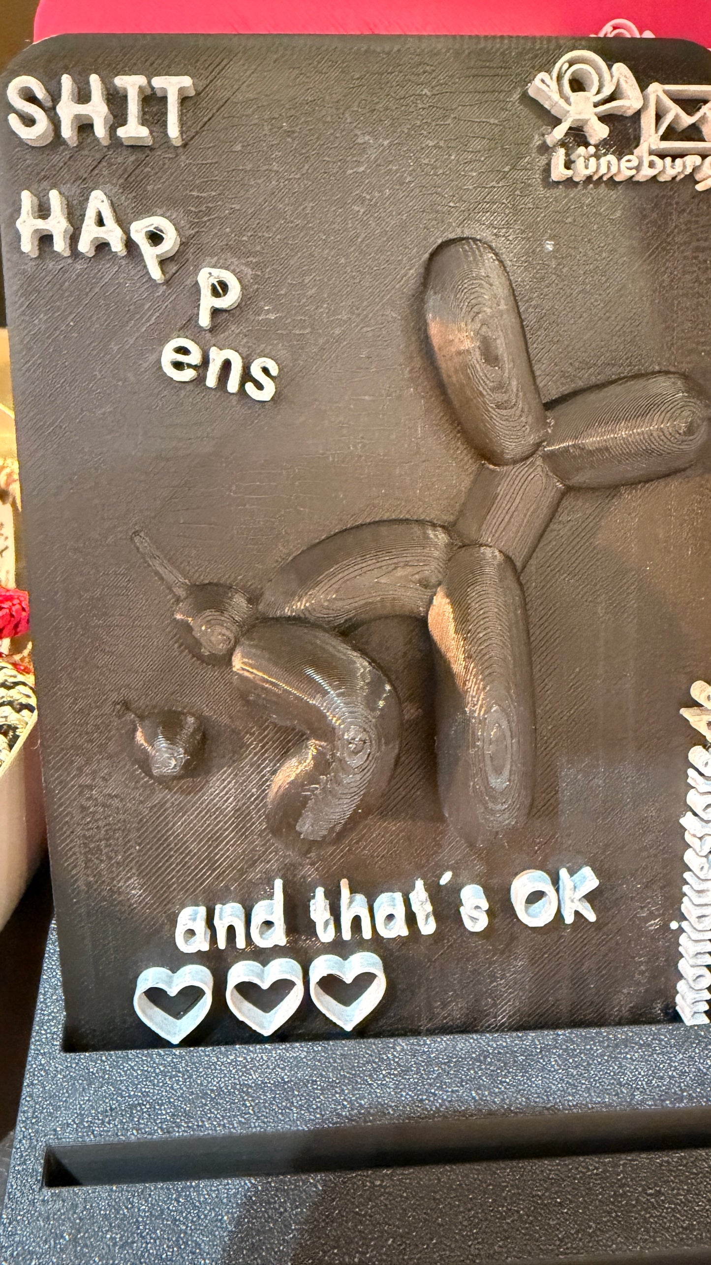 Postkarte Shit Happens