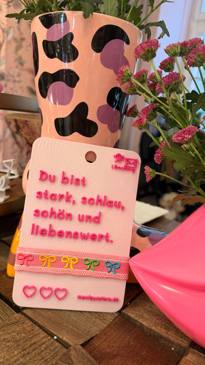 Postkarte inkl. Armband