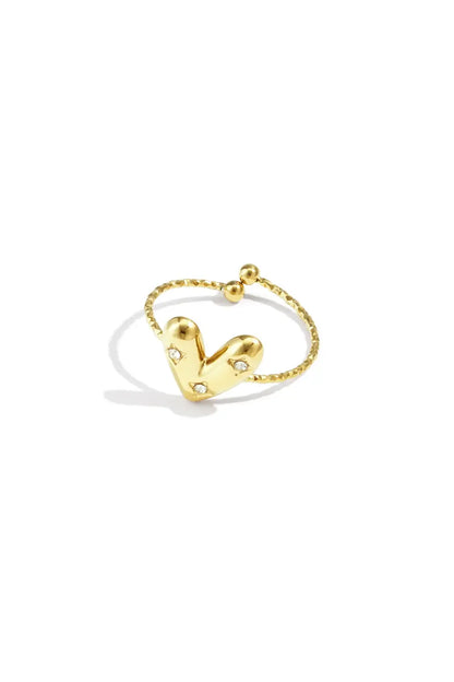 Ring Liebe Edelstahl