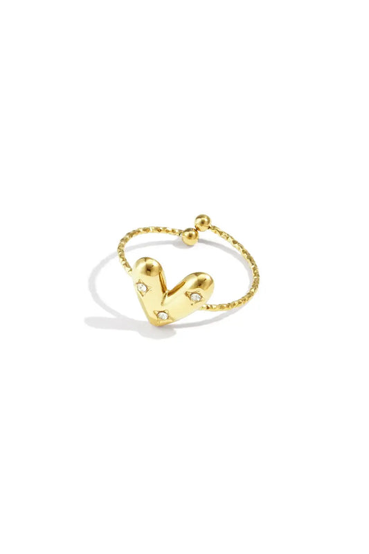 Ring Liebe Edelstahl
