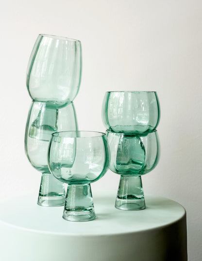 Wine Glass Retro Small 180ml Transparent