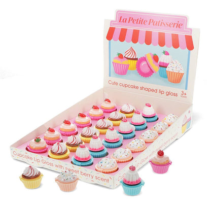 Mini-Lipgloss mit Beerenduft (sortiert) - Cupcake