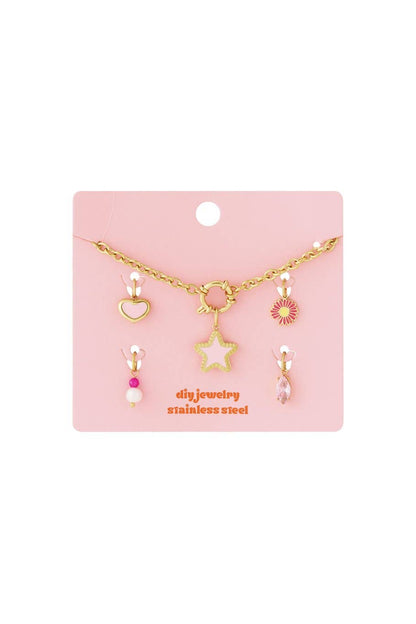 DIY Charms- und Halskette-Set