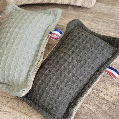 Waschbarer Schwamm | La Frenchie - Jute: Grau / Jute