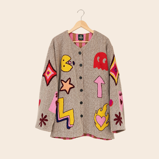 Tweedjacke Pacman