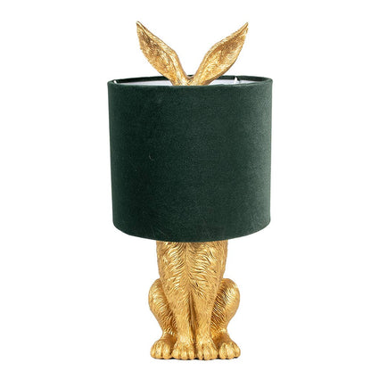6LMC0099GOVGR Tischlampe Rabbit Ø 20x43 cm Goldfarben
